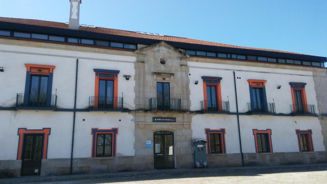 Albergue Estaciones Vivas Banos Del Molgas Екстериор снимка