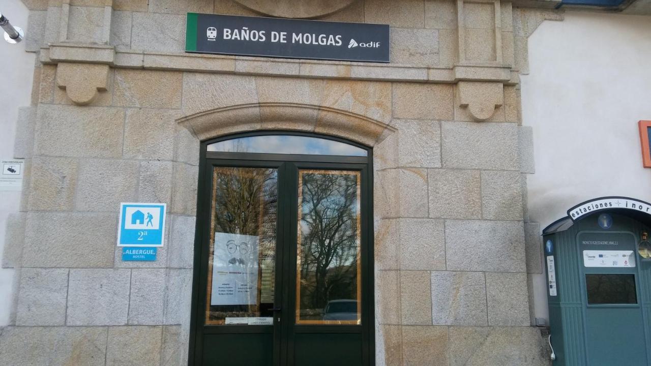 Albergue Estaciones Vivas Banos Del Molgas Екстериор снимка